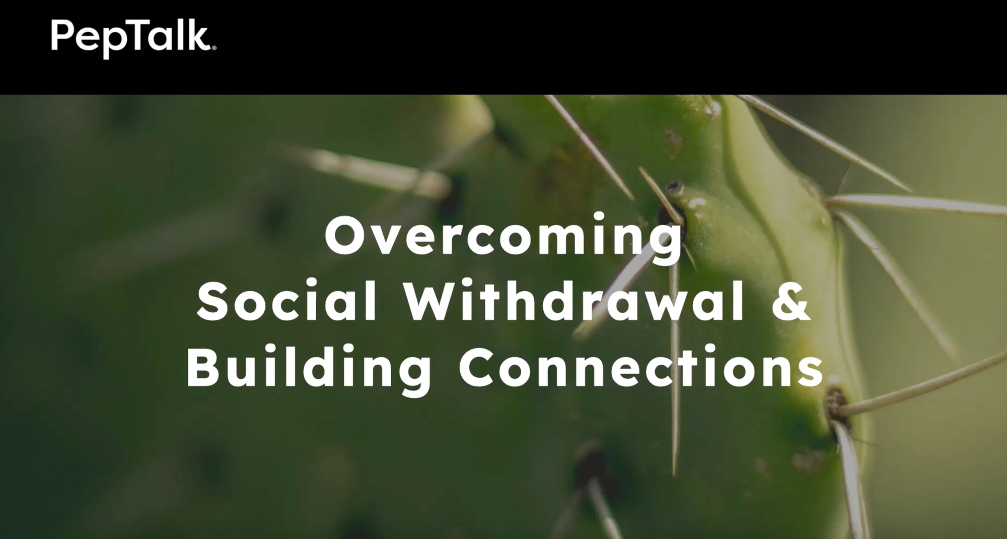 Image of: 5 Min Overcoming Social Withdrawal & Building Connections