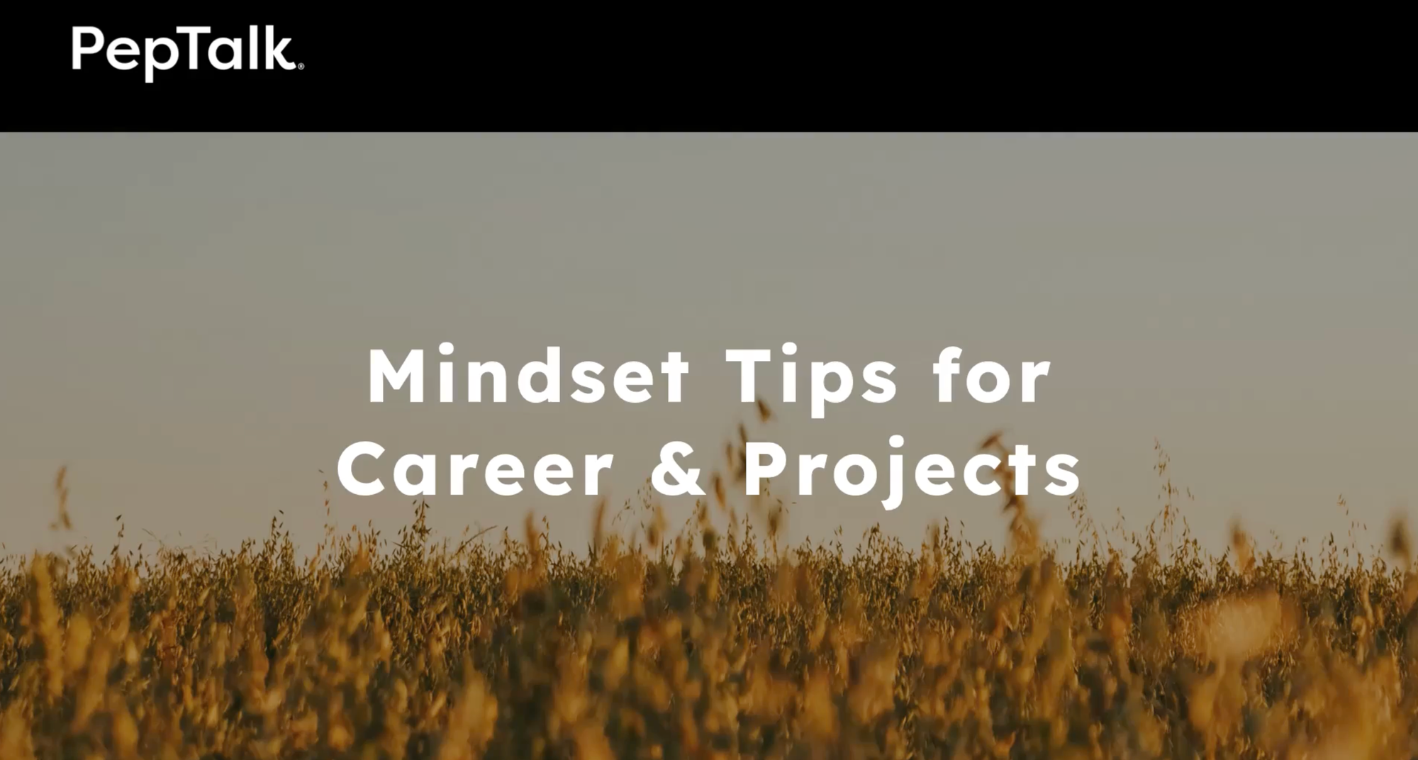 Image of: 2 Min Mindset Tips For Career & Projects