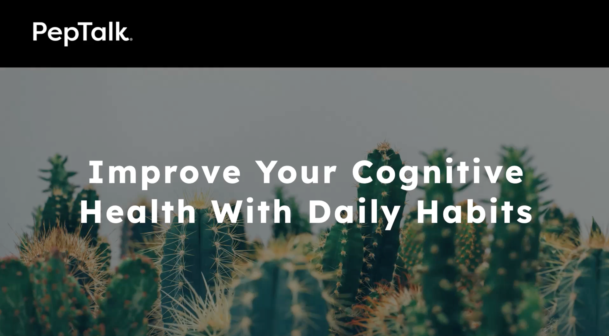 Image of: 5 Min Improve Your Cognitive Health With Daily Habits